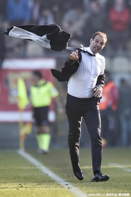  尤文客场遭逆转，阿莱格里变阵失利  